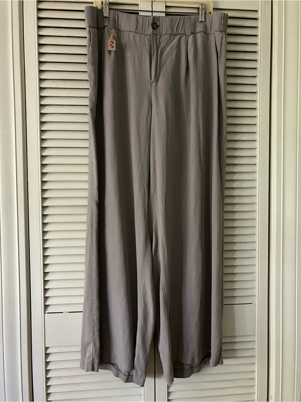 torrid Wide Leg Pants in Taupe